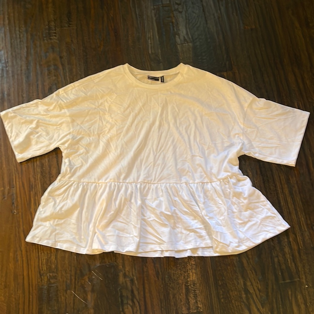 ASOS peplum TShirt NWOT 12